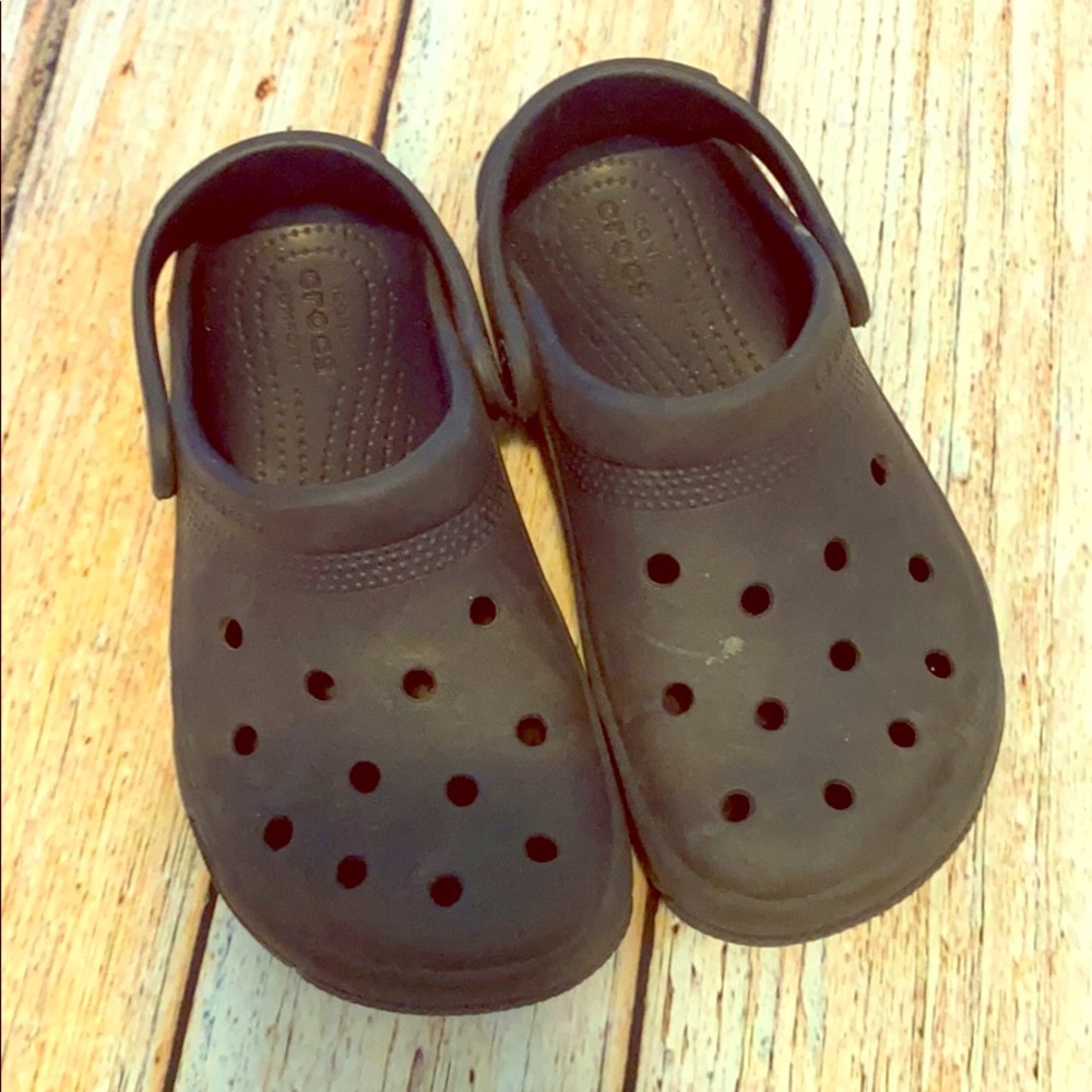 Navy blue Crocs children 13
